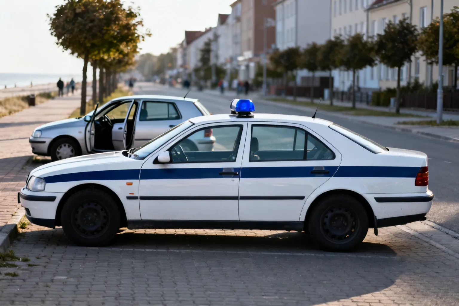14-latek odnaleziony w Kołobrzegu po ucieczce rodzinnym autem