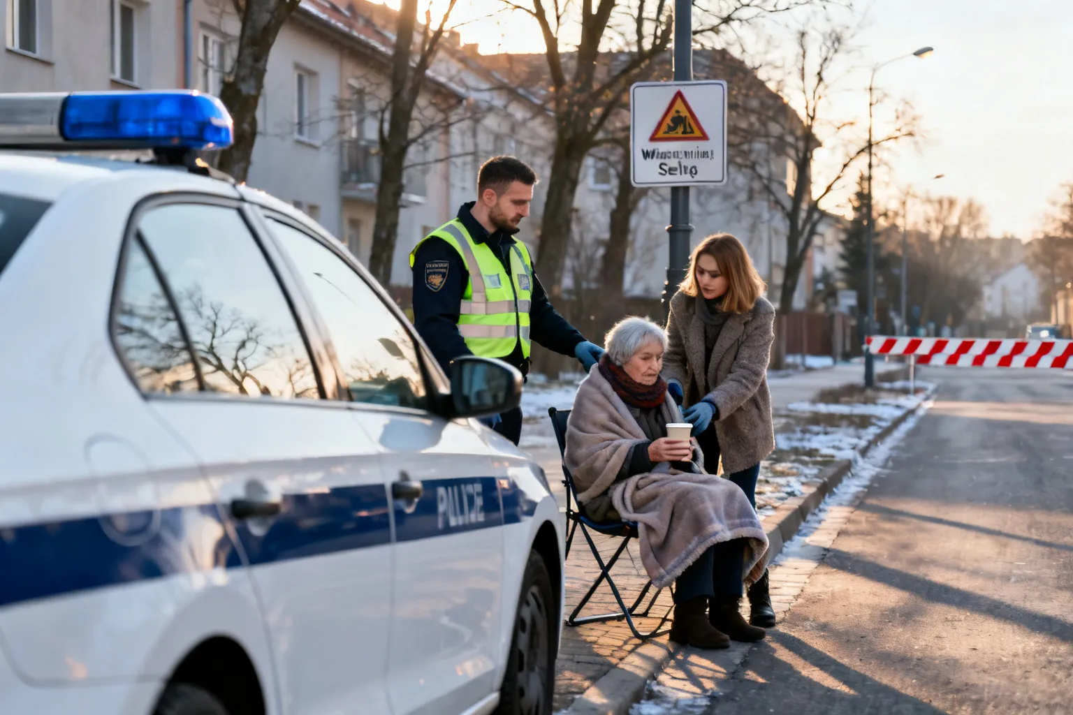 Spadki temperatur zagrażają życiu — Policja Małopolska apeluje