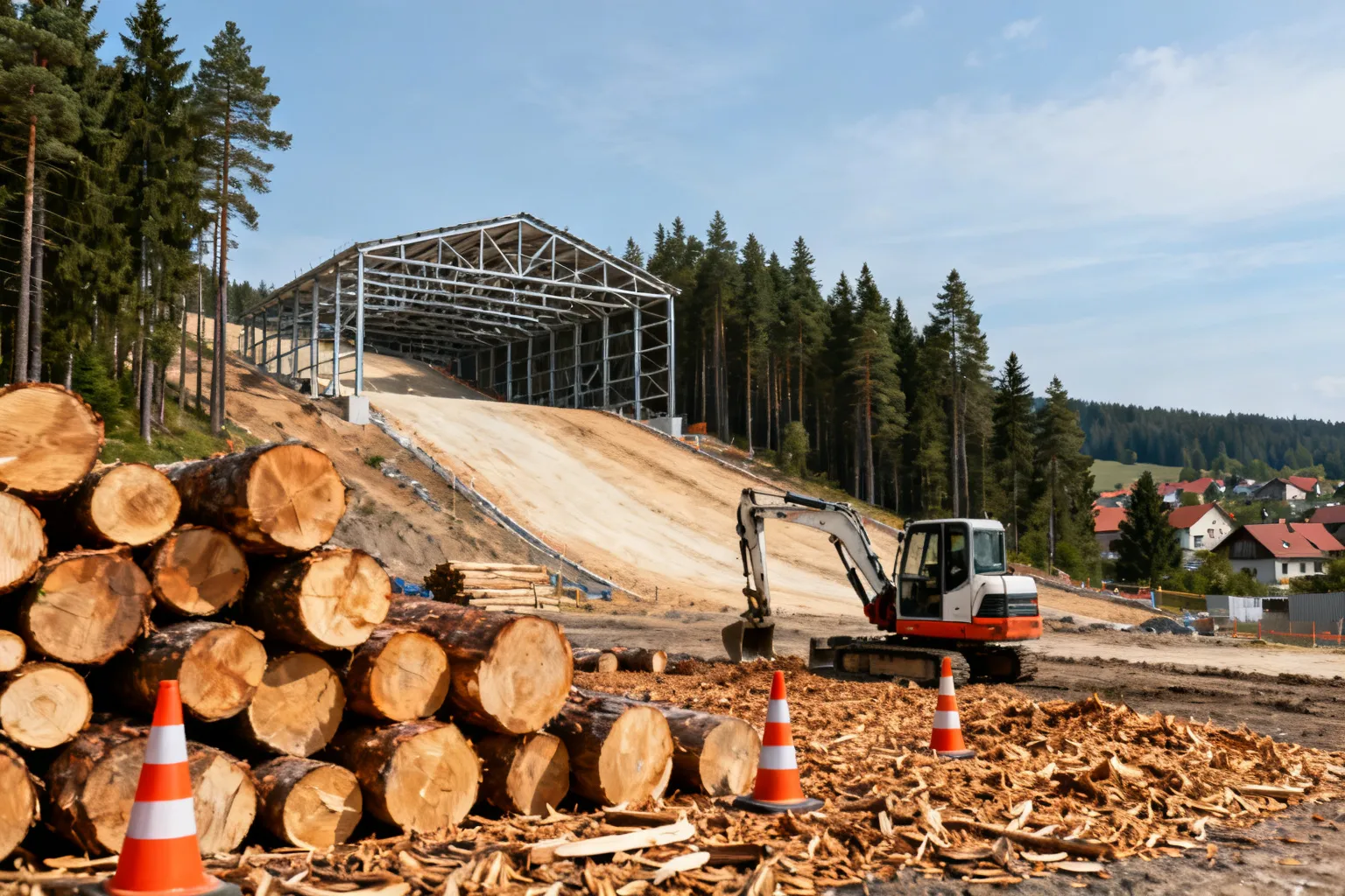 Całoroczny stok Babica Wadowice — ruszyła wycinka pod krytą halę