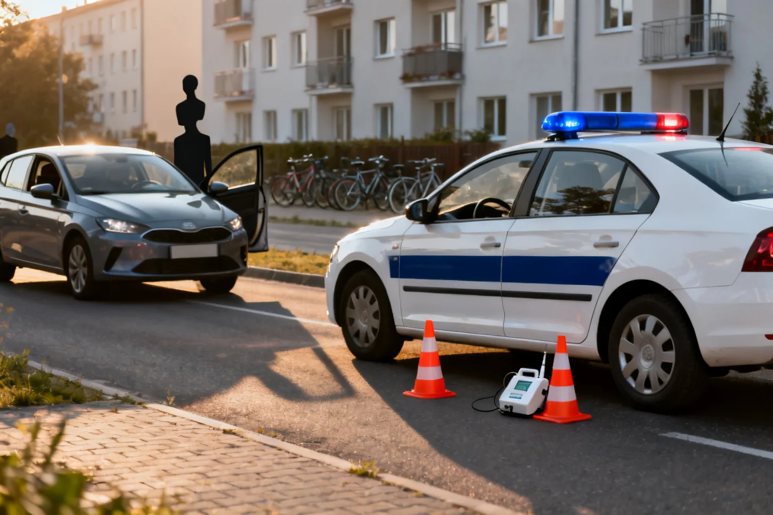 22-latek zatrzymany za narkotyki i prowadzenie auta po pijanemu
