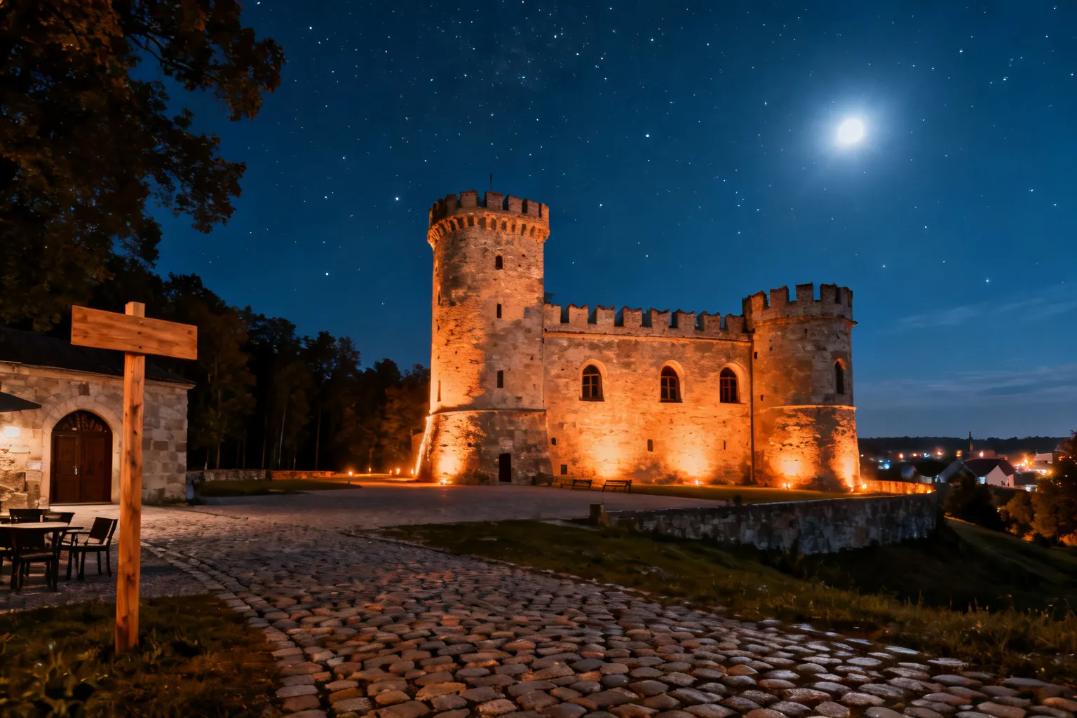Zamek Korzkiew zwiedzanie noclegi — historia i atrakcje