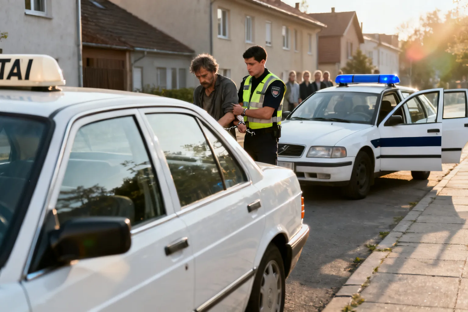 Groził nożem kierowcy taksówki. Zatrzymano 41-latka