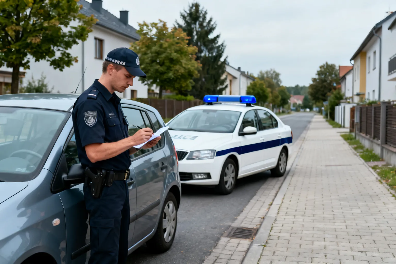 111 km/h w Witanowicach — kierowca ukarany mandatem i stracił prawo jazdy