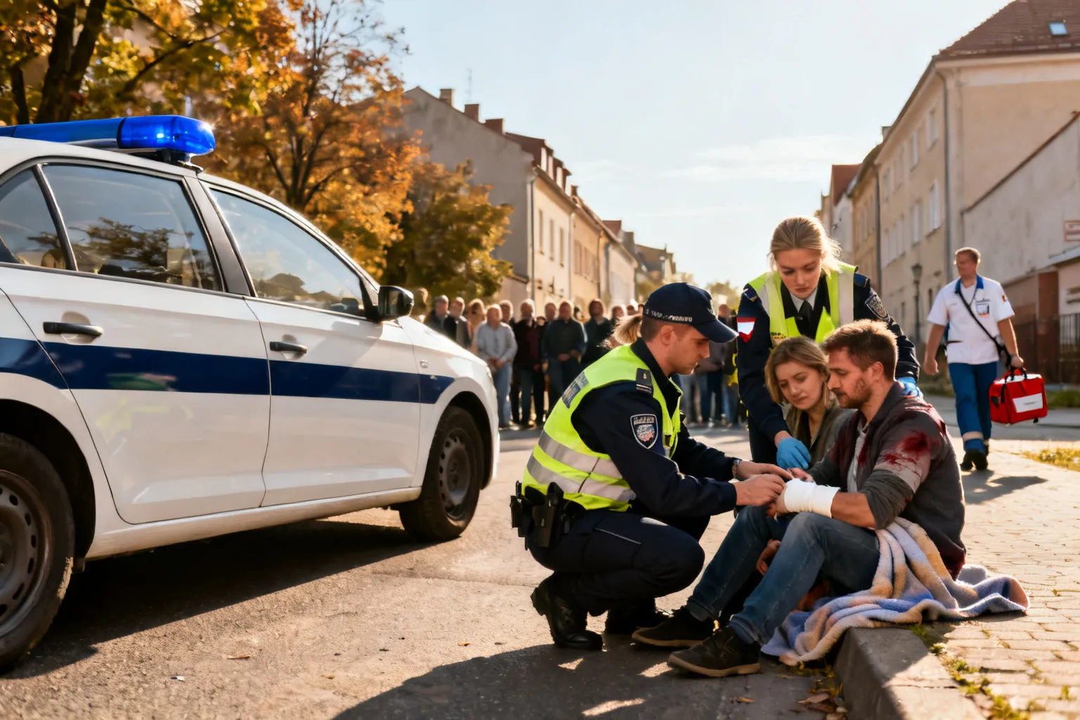Policjanci i świadkowie uratowali dwie osoby w Nowym Sączu i Krynicy-Zdroju