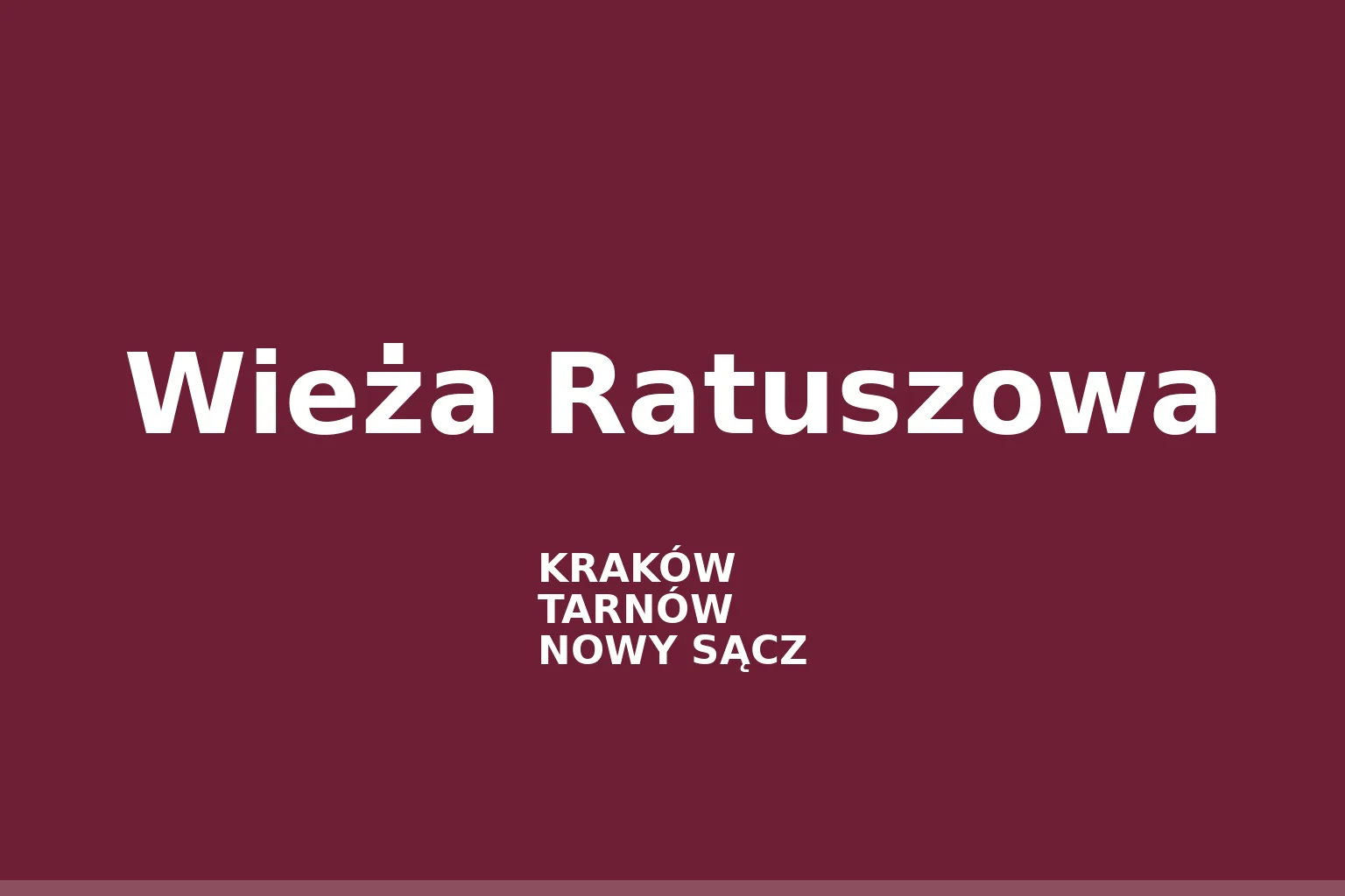 Wieża Ratuszowa
