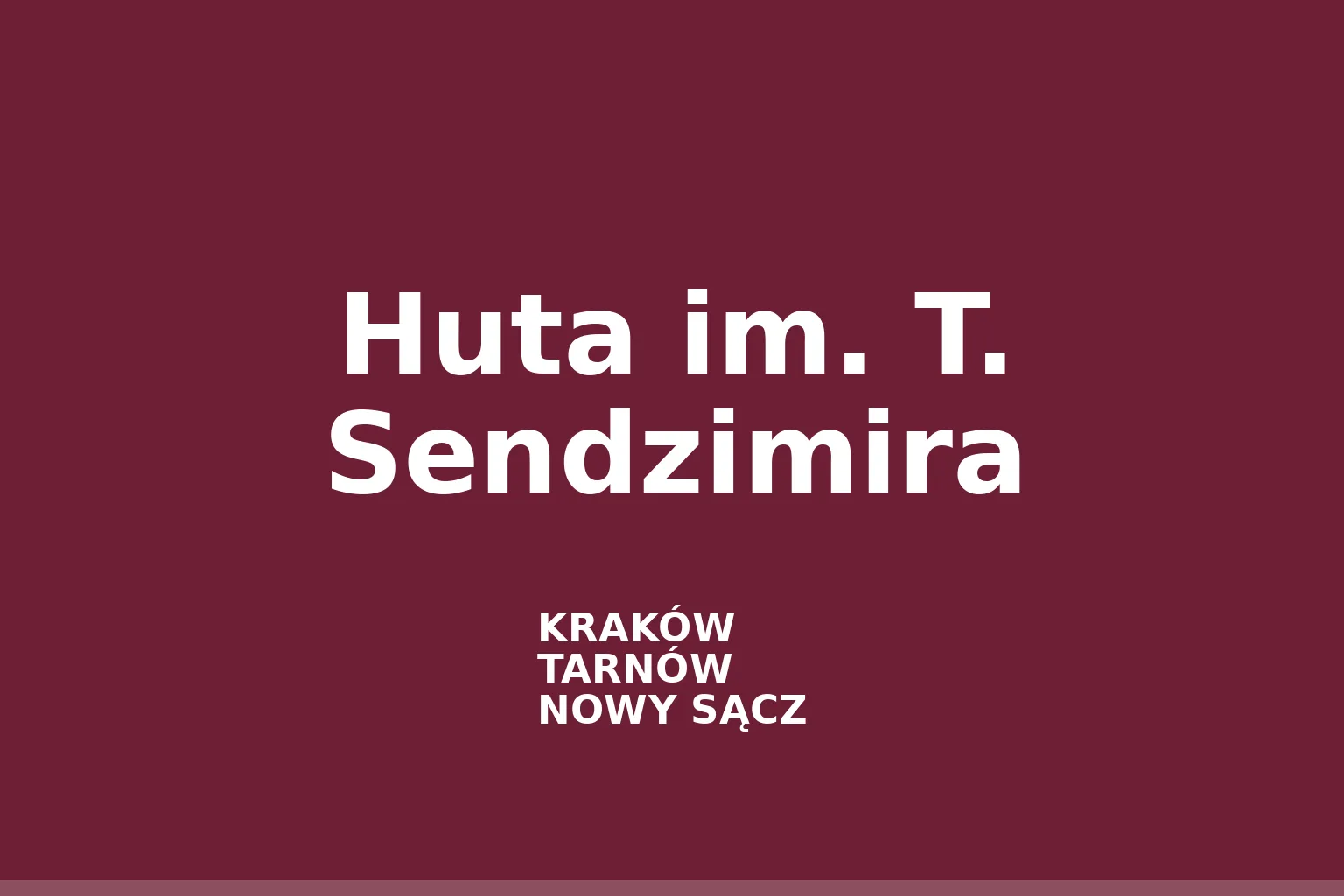 Huta im. T. Sendzimira