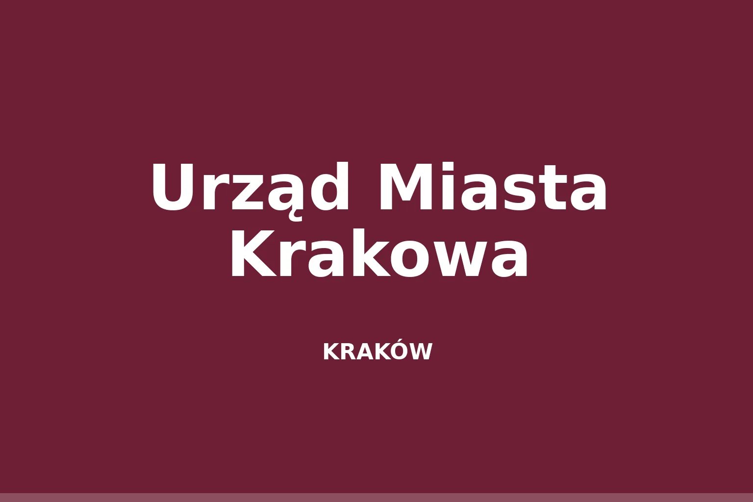 Urząd Miasta Krakowa