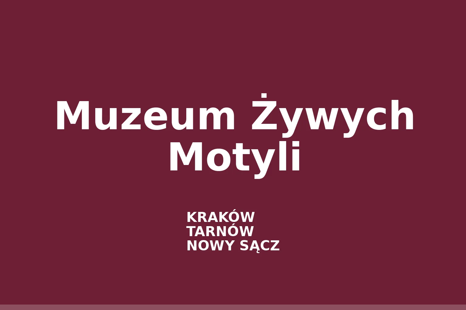 Muzeum Żywych Motyli