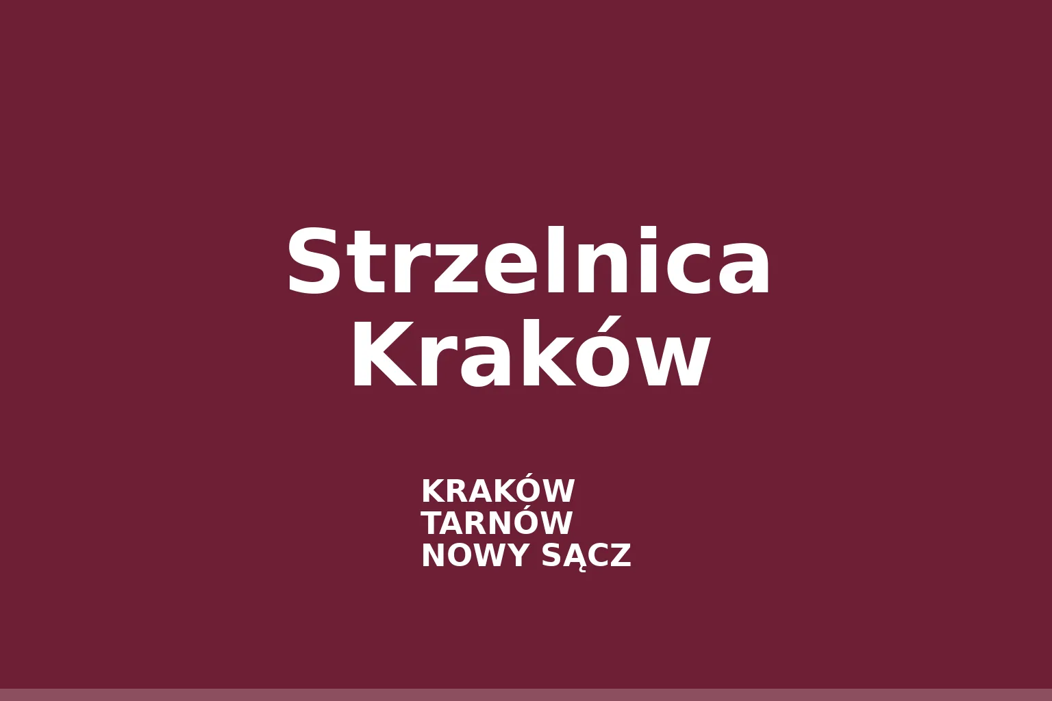 Strzelnica Kraków