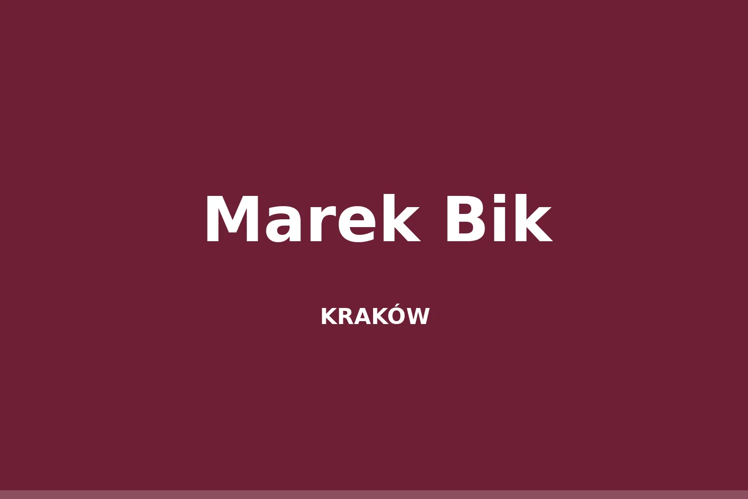 Marek Bik