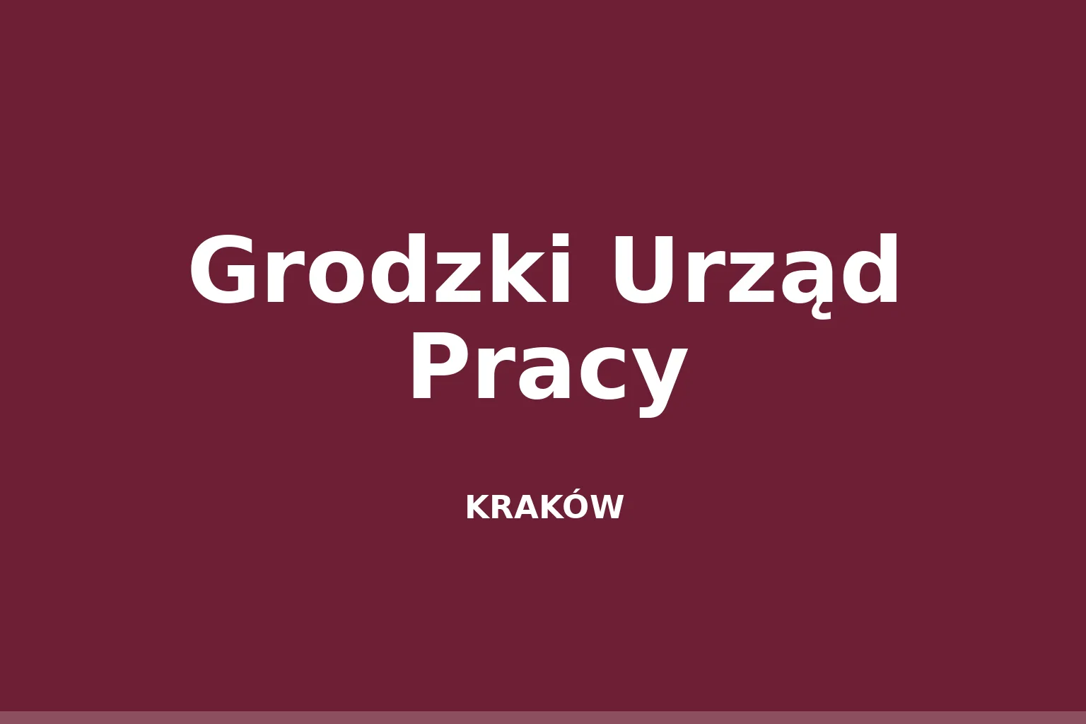 Grodzki Urząd Pracy