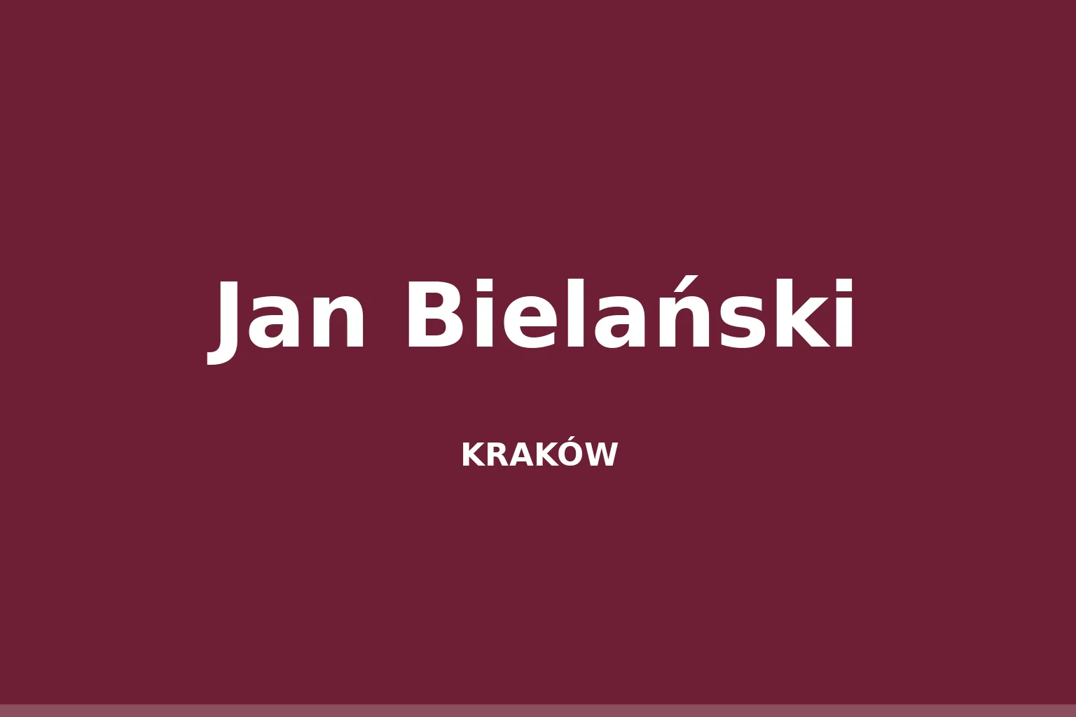 Jan Bielański