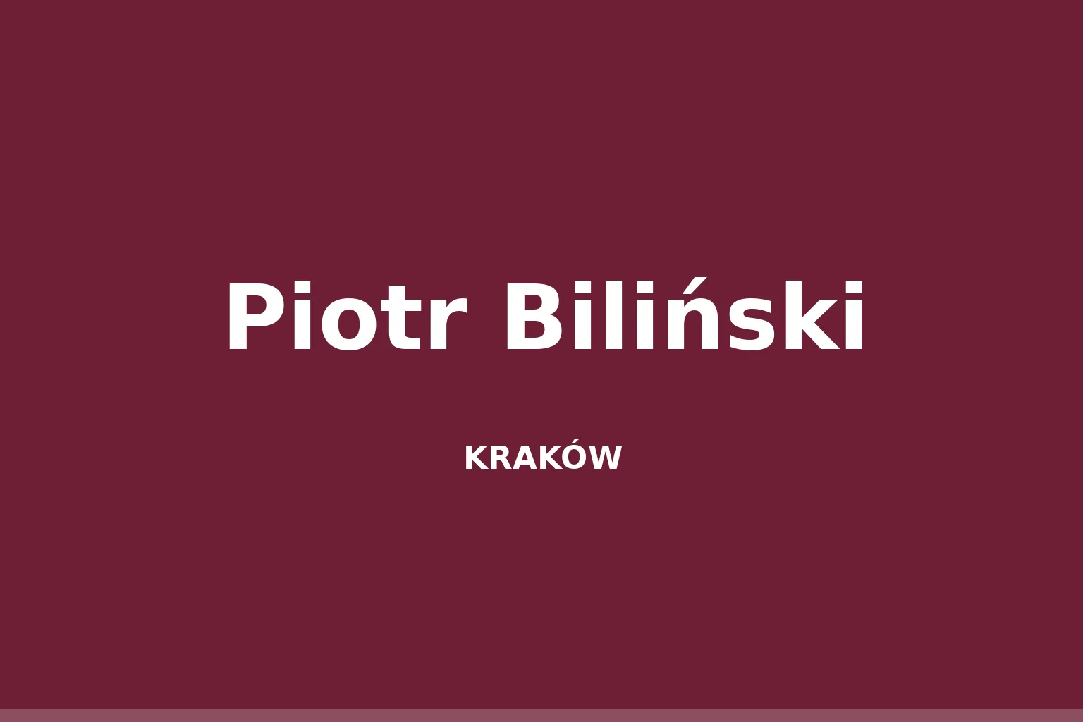 Piotr Biliński (pilot)